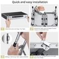 thumbnail image 2 of Anbte Table de Camping Pliante avec Filet de Rangement, 3 Hauteurs Réglables Tables d'Extérieur en Aluminium, Légères, Imperméables, pour Pique-Nique Intérieur Extérieur, 2 of 9