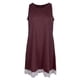 thumbnail image 2 of Flojo Encaje Casual Midi Abierta V Encaje 50s Vintage Playa Cóctel Vino rojo jinwen  Mini vestido sin mangas, 2 of 8
