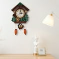 thumbnail image 3 of Starbun Tree House Clock,Vintage Handcraft Clock Tree House Swing Wall Clock Art Home Decor for Living Home, 3 of 8