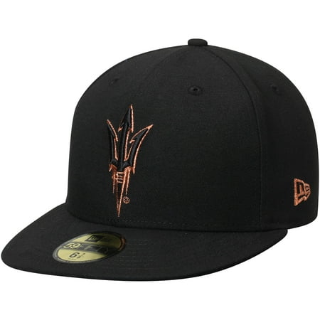 Men's New Era Black Arizona State Sun Devils Basic 59FIFTY Fitted Hat