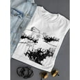 thumbnail image 3 of Indecisive Mob T-Shirt Women -Wilfred Hildonen Designs, Female 4X-Large, 3 of 4