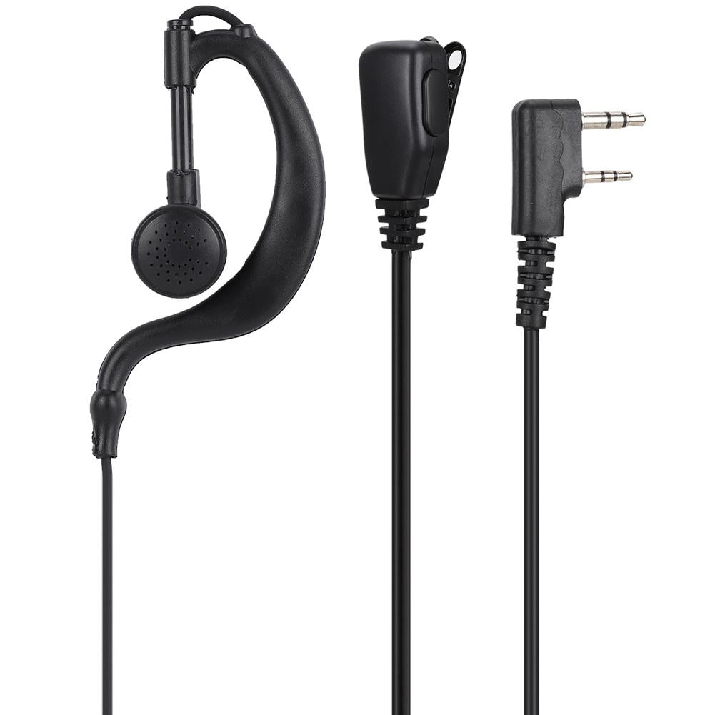 Kritne K Head Ear Hook Type Earpiece Headset Earphone Fit for Kenwood