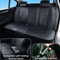 thumbnail image 4 of 2013 for Subaru Tribeca Car Seat Cover, Blue Car Seat Covers, Waterproof PU Leather 5 Piece Full Set Easy to Clean and Install Protect and Upgrade Seats, Only 5-Passenger, Pet Car Seat Covers, 4 of 8