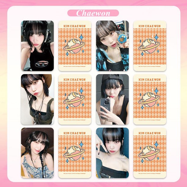 6pcs/set LE SSERAFIM UNFORGIVEN Photocards Fast Shipping YM