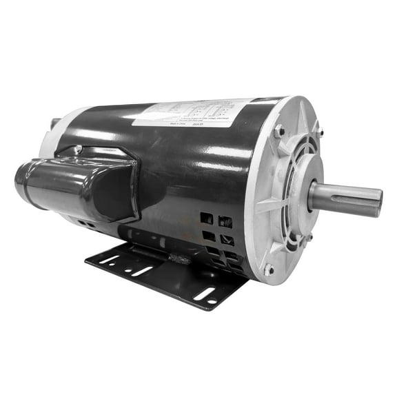 HANKITCHENLON'S 2HP UL-Listed AC Motor | 60HZ 115V/230V, 1625RPM, 7/8"x1.9" Shaft Diameter | Air Compressor & Industrial Use