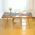 thumbnail image 3 of Yayeee Table Runner 70 inches Long Home Kitchen Dinning Party Decoration, Blue Art Pattern, 3 of 7