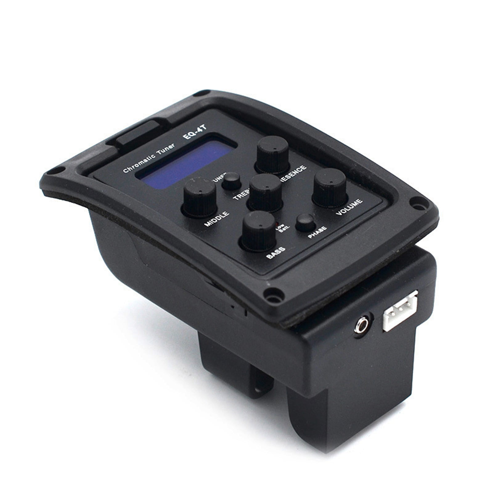 4 Pickup EQ Preamp With LCD Tuner And Volumes Control Electric Guitar Preamplifier For Acoustic Guitar Accessories