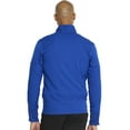 thumbnail image 5 of Dickies Dynamix Medical Scrubs Warm Up Jacket for Men Zip Front DK310, L, Galaxy Blue, 5 of 8
