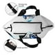 thumbnail image 4 of Fotbe Futuristic Blue Light White Tiger Bolsa Tote Estética de Lona con Estampado para Mujer - Bolsa Reutilizable de Hombro Casual para Vacaciones, Compras, Trabajo y Gimnasio, 4 of 8