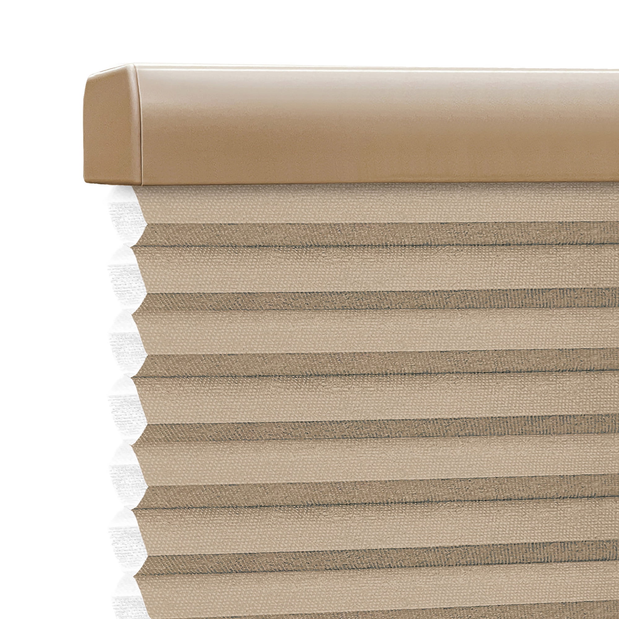 Regal Living Light Filtering Cordless Cellular Shade, Latte - 37" W x 48" L
