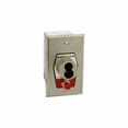 thumbnail image 1 of MMTC HBFS-SLF Nema 1 Interior Open-Close S Type Large Format Key Switch With Stop Button In Single Gang Back Box Flush Mount, 1 of 2