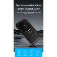 thumbnail image 1 of 4-in-1 Coffee Mugs Warmer Phone Wireless Charger Drink Heating Warmer for Desk Use Keep Beverages Warmer US Plug, 1 of 7