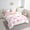 Baby Pink, variant on Erosebridal Camouflage Bowknot Bedding Sets Twin Size, Black Comforter Sets with Sheets, Cartoon Theme Decor, Reversible 7 Pieces