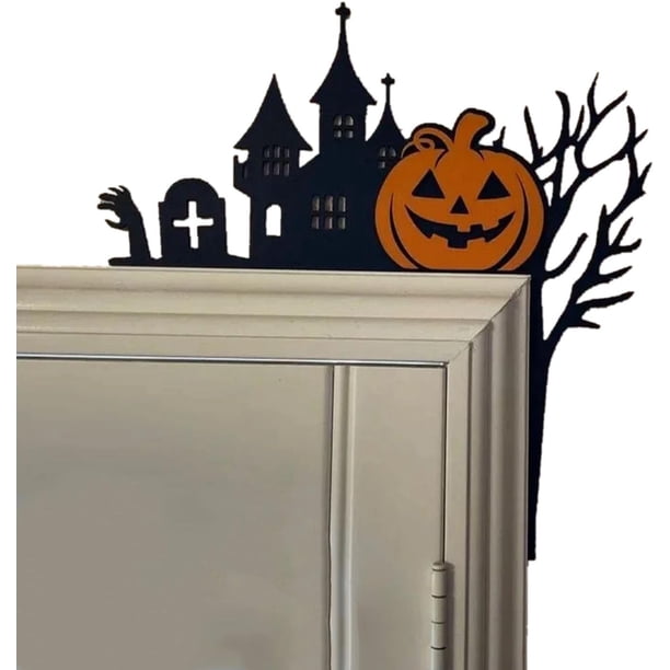 Decoración de esquina de puerta de Halloween xinyu adorno de metal