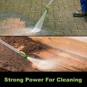 Firstness Electric Pressure Washer, Power Washer w/ 26 ft Hose, 4 Quick Connect Nozzles, High Pressure Cleaning Machine with Foam Cannon, Portable to Clean Patios, Cars, Fences, Driveways