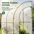 thumbnail image 5 of GENTINGBRO Walk-in Tunnel Greenhouse, Portable Heavy Duty Plant Hot House, UV Protected Outdoor Gardening Green House for Backyard, Patio to Grow Vegetables, Flowers, Herbs, 5 of 8