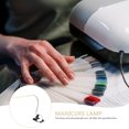 thumbnail image 3 of EeaseCA 1Pc LED Smart Sensing Nail Dryer Gel Polish Curing LED UV Lamp Drying Gel Timer Manicure Tools Nail Polish Dryer Machine Tools LCD Display Lamp(Golden), 3 of 7