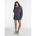 thumbnail image 2 of No Boundaries Skinny WB Fleece Short, Women's XXS-XXL, 2 of 5