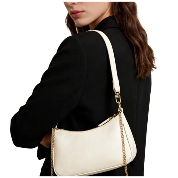 MDUKONU Shoulder Bag for Women with Removable Straps and Zipper Closure Crossbody Bags Clutch Tote HandBags Purses