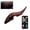 Black with rc, variant on Car Roof LED Dragon Horn Decoration, Dynamic Color-Changing Roof Fins with Light Effects, Waterproof Car Accessory for SUV Truck