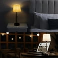 thumbnail image 5 of O’Bright Seraph - Cordless LED Table Lamp with Dimmer, Built-in Rechargeable Battery, 3-Level Brightness, Patio Table Lamp, Bedside Night Lamp, Ambient Light for Restaurant, Brush Nickel, 5 of 7