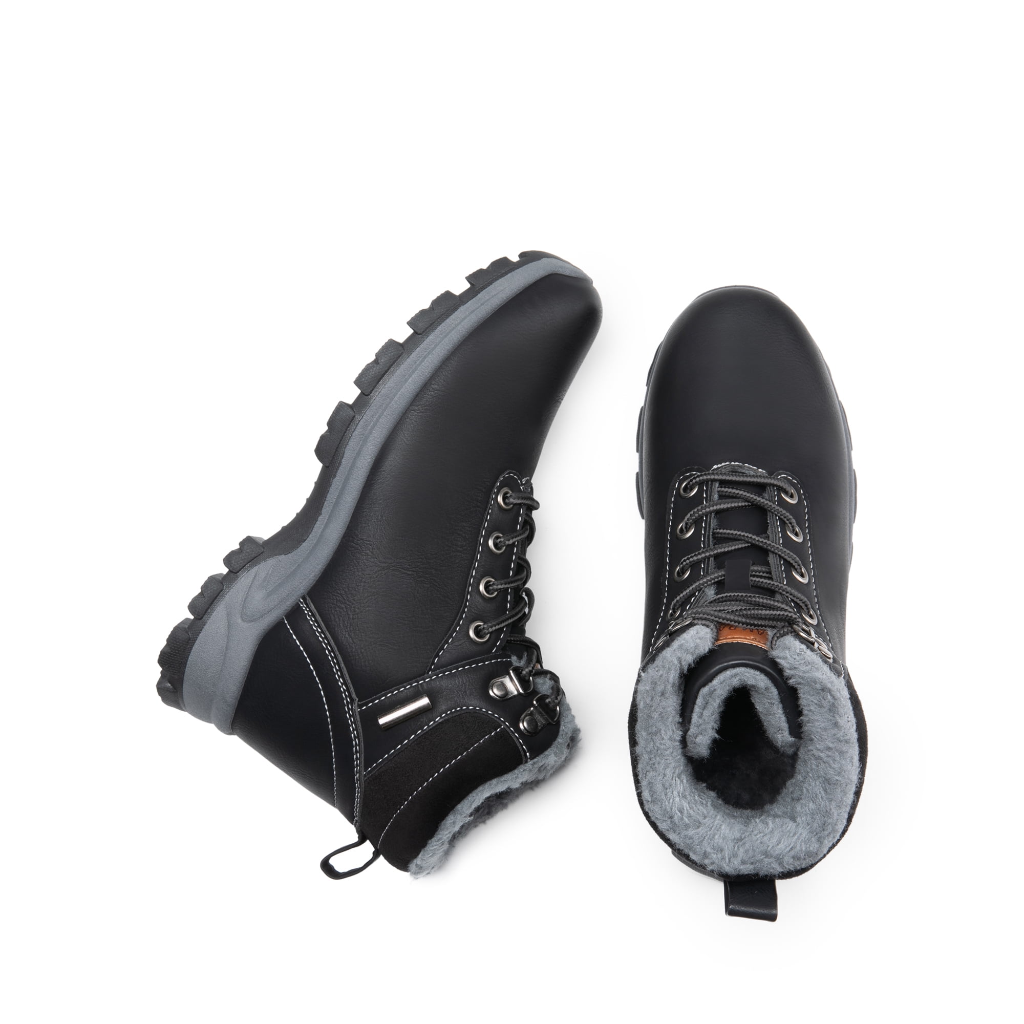 DREAM PAIRS Womens Waterproof Warm Ankle Boots Faux Lined Lace Up Outdoor Hiking Work Shoes