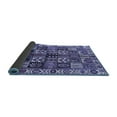thumbnail image 2 of Ahgly Company Indoor Square Persian Blue Traditional Area Rugs, 4' Square, 2 of 4
