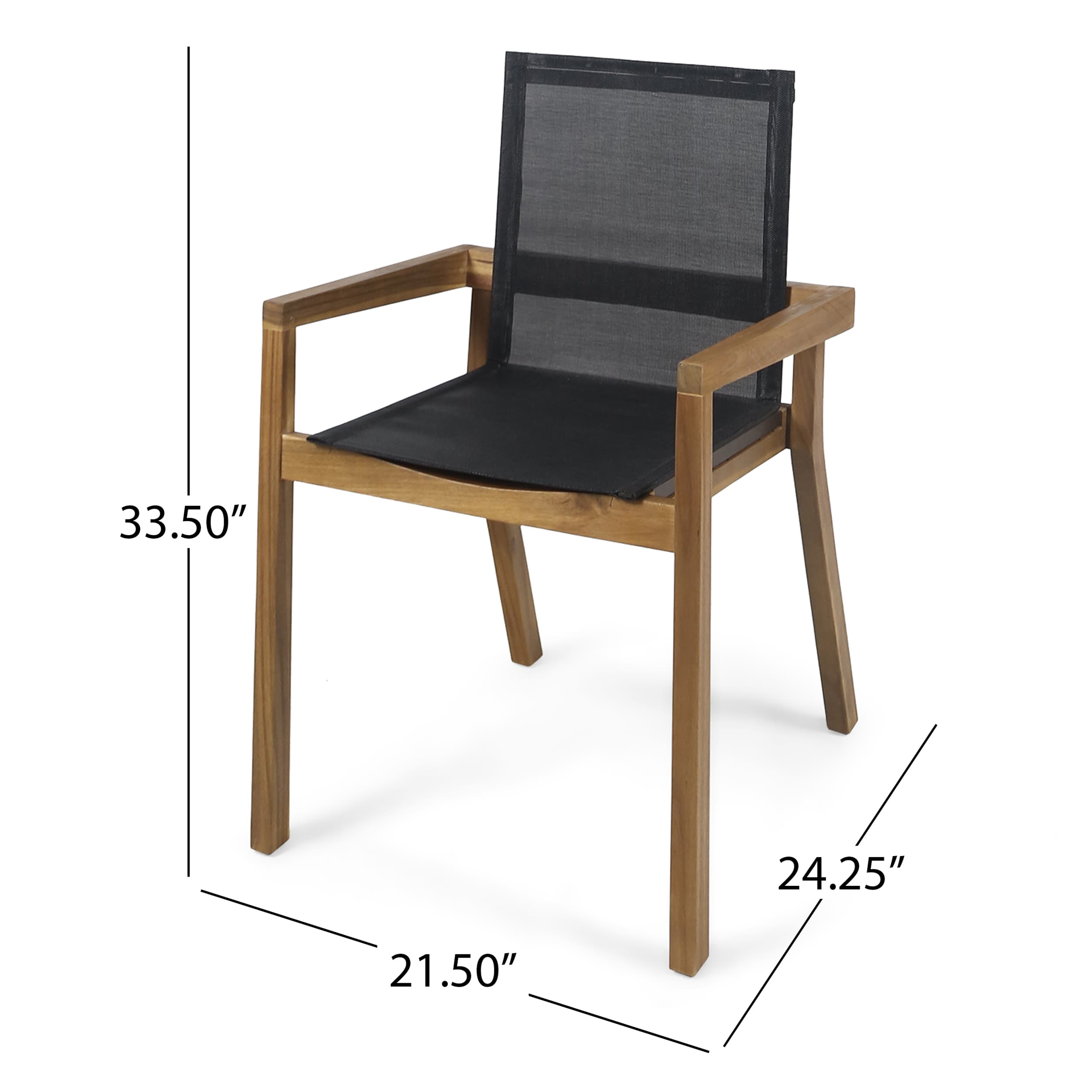 MAYEERTY DINING CHAIR Set of 2 Sturdy Frame Comfortable Seating for Dining Room Kitchen