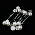 thumbnail image 5 of 10Pcs Lapel Pins Blank Tray Long Plug Corsage Pins with a Thin and Long, 5 of 9