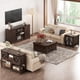 thumbnail image 5 of 46" Rustic Console Table, Farmhouse Entryway Table, Sofa Table with Storage White, 5 of 16