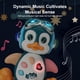 thumbnail image 4 of Penguin Baby Crawling Toys Juguetes interactivos musicales no tóxicos para 3-6Y (Azul B), 4 of 9