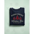 thumbnail image 3 of Farm Fresh Christmas Trees Men's Sweatshirt, 3 of 4
