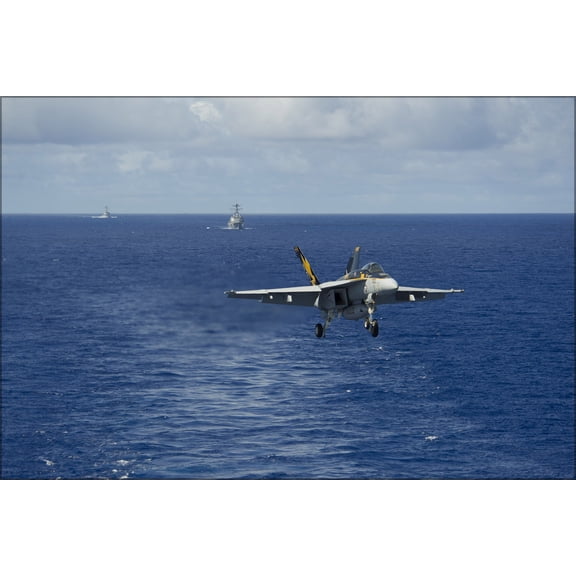 24"x36" Gallery Poster, FA-18E Super Hornet f-18 strike Fighter Squadron (VFA) 115
