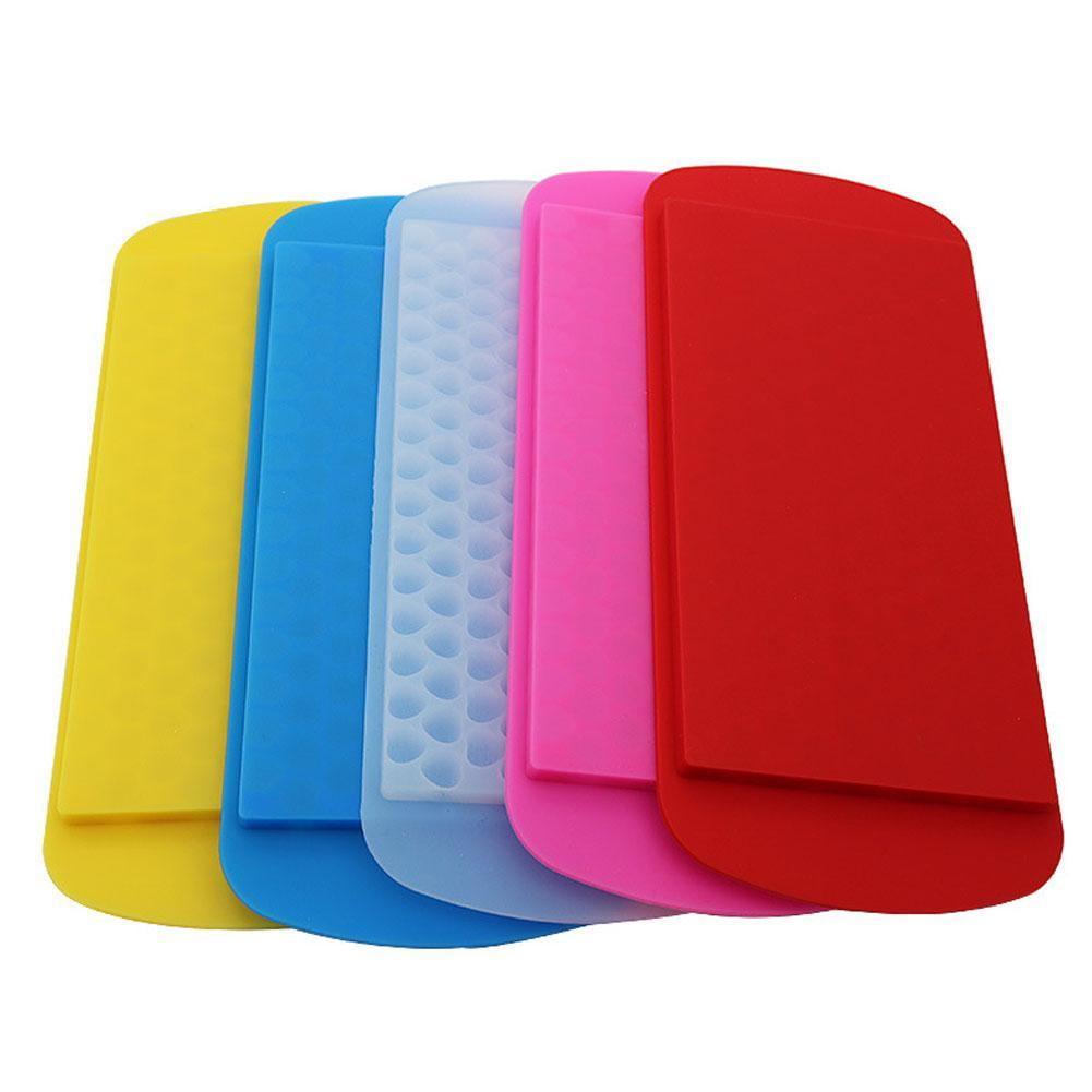 Food Grade 160 Cavity Silicone Bar Ice Cube Tray Mini Small Square Mold Ice Maker Kitchen