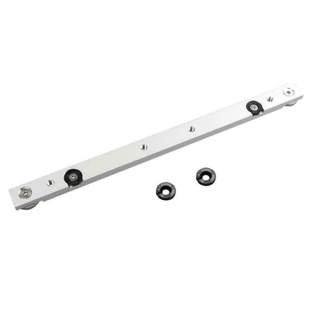 Aluminium Alloy T-Track/Slot Miter Track & Miter Bar-Slider Table Saw Tool 