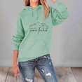 thumbnail image 4 of Take Me To The Mountains Hoodies for Women 2025 Camping Hiking Graphic Hooded Sweatshirt with Pockets Pullover Tops, 4 of 5
