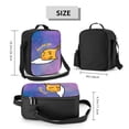 thumbnail image 2 of Gudetama Lunch Bag Lunch Box Lightweight Durable Lunch Tote Bag Portable Reusable Lunch Box Tote For Work Sport Picnic Camping, 2 of 7