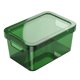 thumbnail image 1 of Caja de almacenamiento a prueba de humedad con tapa, diseño transparente, organizador apilable, contenedor de plástico duradero para uso doméstico., 1 of 8