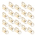 thumbnail image 4 of 40 hebillas de hierro para extremos de cinta, cierres para correa de bolso, hebillas DIY, 4 of 5