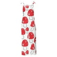 thumbnail image 4 of QATAINLAV Women Jumpsuit, Summer Loose Fit Wide Leg Jumper Pants Lightweight Linen One Piece Pants Going Out Outfits Limited Time Sale Red XXL, 4 of 6
