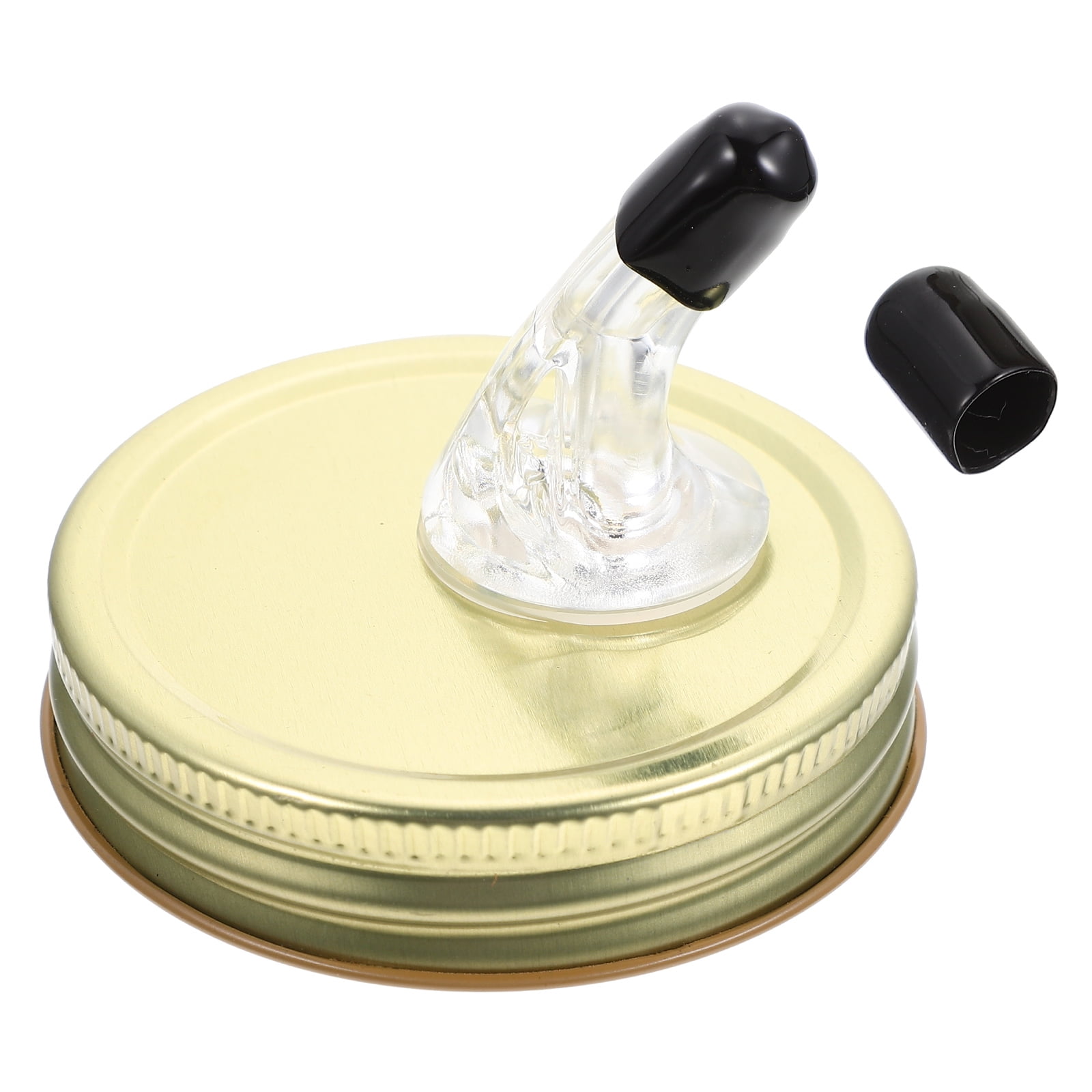 Jar Spout Mason Pourer Pour Lid Oil Lids Bottle Dispenser Spouts Mouth