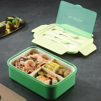 Dream Lifestyle Bentgo Classic - All-in-One Stackable Bento Lunch Box Container - Modern Bento-Style Design, Built-in Plastic Utensil Set