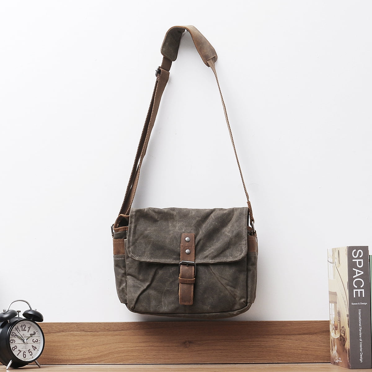 canvas messenger bag walmart
