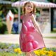 thumbnail image 5 of Balery Pink Balloon Puppy Art Camisón de princesa para niñas, pijama de algodón con mangas abullonadas, suave y bonito.-XX-Large, 5 of 6