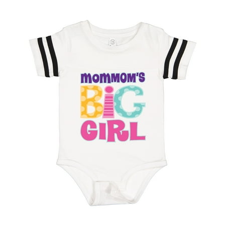 

Inktastic MomMom s Big Girl Gift Baby Girl Bodysuit