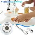 thumbnail image 2 of MesaSe Pulvérisateur de Robinet Flexible Turbo 360 pour Évier, 2 of 4