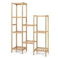 thumbnail image 2 of Patiojoy 9 Tiers Bamboo Plant Stand for Indoor Plants Multiple Utility Shelf Free Standing Storage Rack Pot Holder, 2 of 7