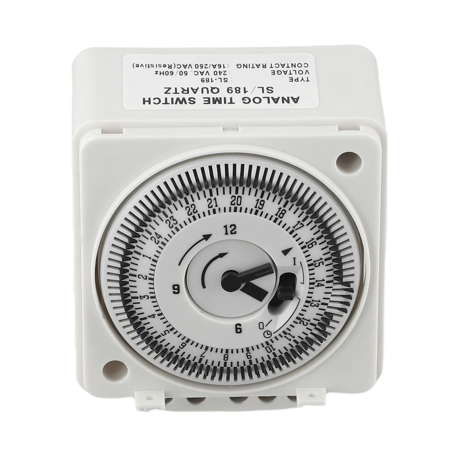 Analogue Timer for Din Rail Ac220V 24 Hour Mechanical Switch with 15 Minute