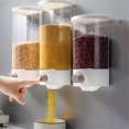 thumbnail image 4 of Wall Mounted Rice Dispenser Saves Counter Space - Practical Grain Keeper Lets You Pour Exact Portions for Daily Cooking Without Mess(1000Ml), 4 of 6