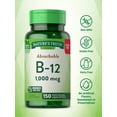 thumbnail image 3 of Vitamin B12 | 1000 mcg | 150 Softgels | Non-GMO & Gluten Free Supplement | by Nature's Truth, 3 of 7